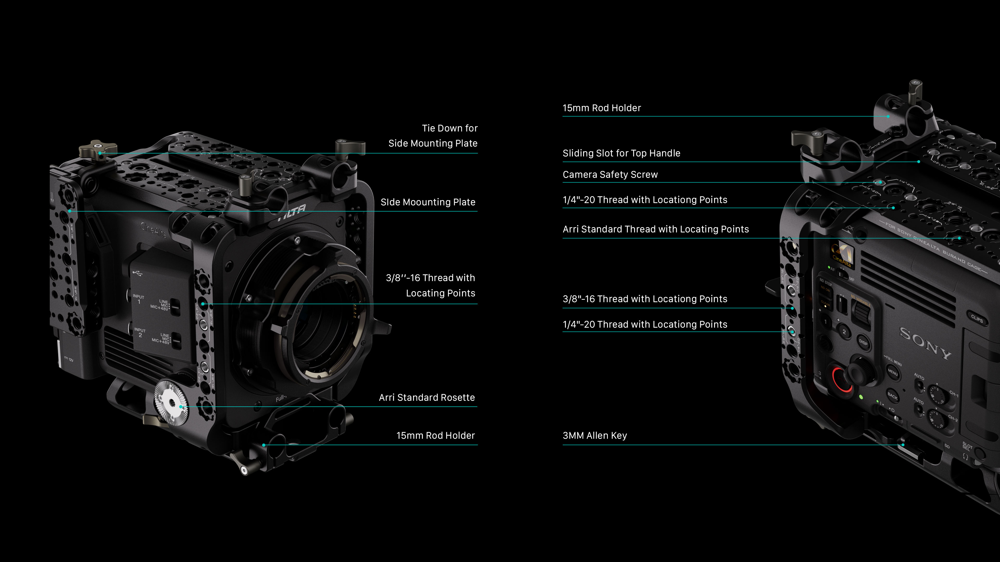 Camera Cage for Sony BURANO Pro Kit (Canceled)