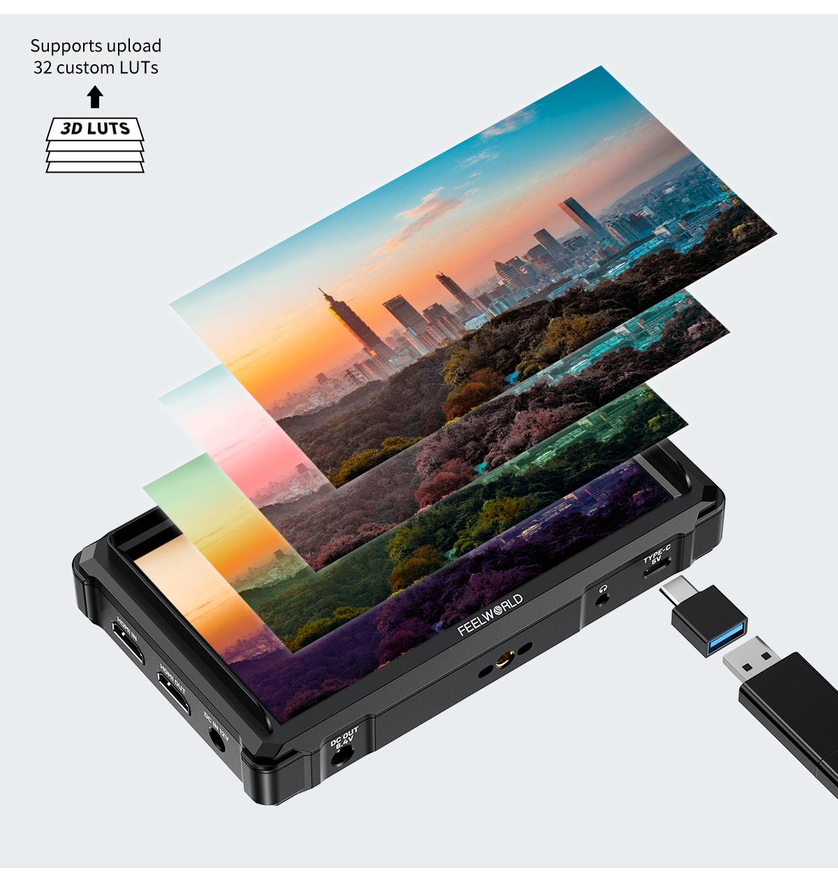 custom lut monitor
