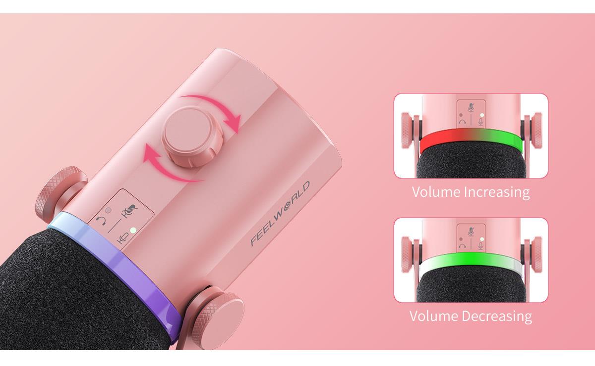 volume control mic