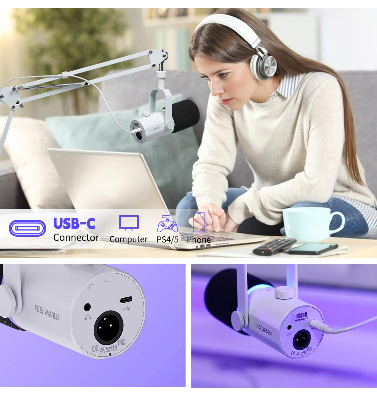 usb dynamic mic